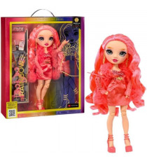 Rainbow High S23 Fashion Doll - Poupée 27 cm Priscilla Perez (Rose) - 1 tenue, 1 paire de chaussures et des accessoires