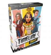 Timeline Twist|Asmodee - Jeu de cartes coopératif - 2 a 6 joueurs - a partir de 8 ans