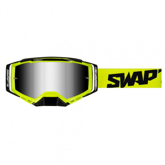 Masque cross AURUS LITE Jaune fluo