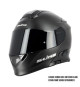 Casque modulable INTERCOM S550 Double Ecran + Pinlock - Noir mat - Taille XL - Bluetooth intégré
