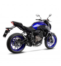 Ligne Complète  LV ONE EVO Fibre de Carbone MT-07/FZ-07 - Non Homologué