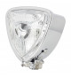 Phare Chromé Custom Triangle Fixation centrale custom Optique