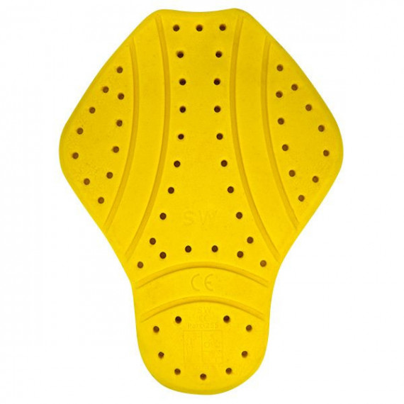 Dorsale Jaune HIGH PROTECT - CE niveau 2 (EN 1621-2: 2014)