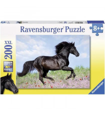 Puzzle 200 pieces XXL Etalon noir - Enfant - Paysage et nature - Des 8 ans - 12803 - Ravensburger