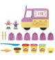 Play-Doh Peppa Pig et le camion de glaces, avec Peppa, George et 5 pots de pate a modeler des 3 ans