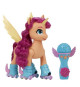 My Little Pony Sunny Starscout chante en rollers, jouet 22,5 cm télécommande, 50 réactions, lumieres et musique