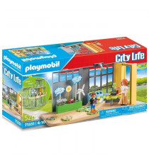 PLAYMOBIL 71331 Classe éducative sur l'écologie- City Life - L'école - Aimer apprendre Univers scolaire