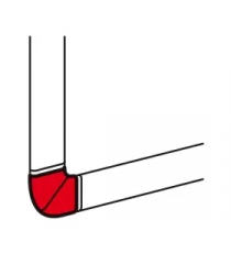 C - ANGLE PLAT VARIABLE DE 85° A