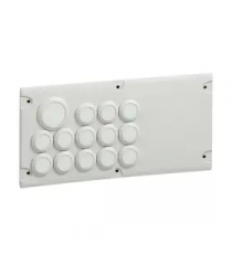 PLAQUE CABSTOP IP55 13 ENTREES Ø