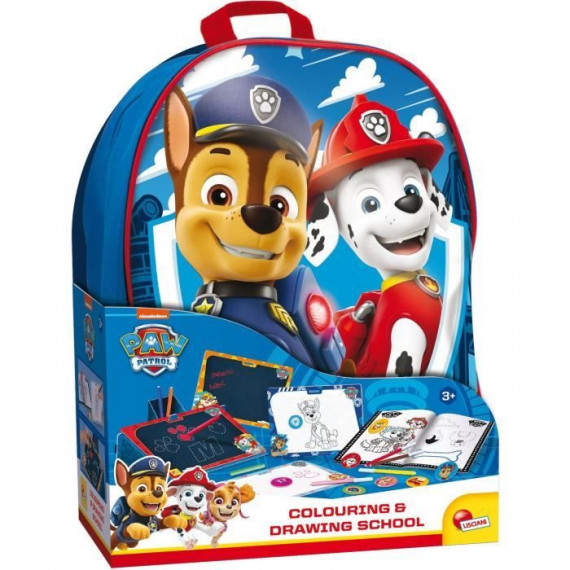 Sac a dos coloriage et école de dessin - Paw Patrol - LISCIANI