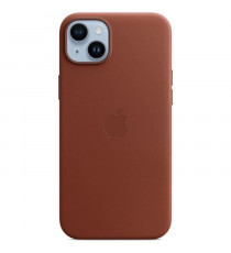 Coque APPLE iPhone 14 Plus cuir Umber
