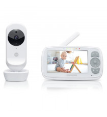 Ecoute bébé VM 34 VIDEO ECRAN 4,3 Zoom - Temperature - Talkie walkie - Berceuse - MOTOROLA