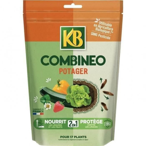 Engrais jardin - KB - Combinéo nourrit et protege potager 700g - Vert - Plantes du potager
