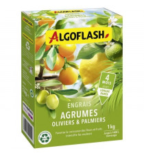 Engrais Agrumes, Olivers et Palmiers - ALGOFLASH NATURASOL - 1 kg