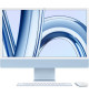 Apple - 24 - iMac Retina 4,5K (2023) - Puce Apple M3 - RAM 8Go - Stockage 256Go - GPU 10 coeurs - Bleu