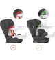 Siege auto CYBEX Pallas G - i-Size - Face route - 16 mois a 12 ans - Groupe 1/2/3 - 76 a 150 cm - Gris