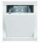 Lave-vaisselle tout intégrable INDESIT D2IHD526A - 14 couverts - L60cm - 46dB - Inox
