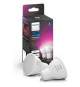 Philips Hue Ampoules LED Connectées White & Color Ambiance GU10, Bluetooth, pack de 2, fonctionne avec Alexa, Google et Homekit