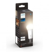 Philips Hue White, ampoule LED connectée E27 100W, 1600 lumen, compatible Bluetooth, fonctionne avec Alexa, Google, Homekit