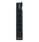 INFOSEC - S5 USB NEO - Parasurtenseur 5 Prises FR + 2 ports USB - Garantie 2 ans