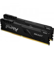 KINGSTON - Fury Beast  - Mémoire - 16 Go (2 x 8 Go) - DDR4 - 2666 MHz CL16