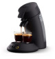 Machine a café dosette SENSEO Original Plus CSA210/63 noir + Canister offert