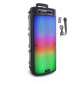 ENCEINTE LUMINEUSE BLUETOOTH KARAOKE - INOVALLEY - KA23 FIRE