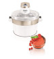 KRUPS Sorbetiere, Capacité 1,6 L, Utilisation simple, Couvercle anti-éclaboussure, Machine a glace, Cremes glacées, Sorbets G…