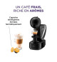 KRUPS Nescafé Dolce Gusto Infinissima YY5056FD Noir + 6 boites de café bio, Offre antigaspillage