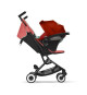 Poussette citadine ultra compacte LIBELLE Hibiscus Red CYBEX - De 6 mois a 4 ans - Rouge