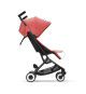 Poussette citadine ultra compacte LIBELLE Hibiscus Red CYBEX - De 6 mois a 4 ans - Rouge