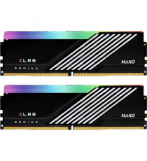 Mémoire RAM - PNY - XLR8 Gaming MAKO - RGB - DDR5 - 6000MHz - 2X16GB - MD32GK2D5600040MXRGB)