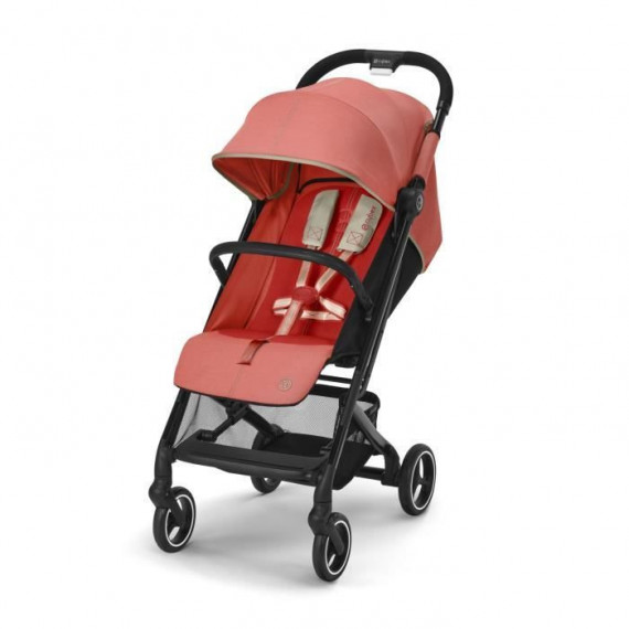 Poussette citadine compacte BEEZY Hibiscus Red CYBEX - De la naissance a 4 ans - Rouge