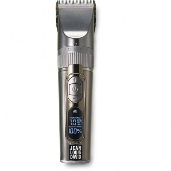 Tondeuse cheveux & barbe - JEAN LOUIS DAVID - Digital Clipper - 25 hauteurs de coupe - Batterie Lithium-Ion - Grande autonomie