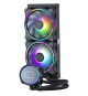 COOLER MASTER - Refroidissement liquide PC - MasterLiquid ML240 Illusion ARGB - Radiateur 240mm - Noir (MLX-D24M-A18P2-R1)