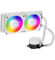 COOLER MASTER - MasterLiquid ML240 Illusion ARGB - Refroidissement liquide PC - Radiateur 240mm - Blanc (MLX-D24M-A18PW-R1)