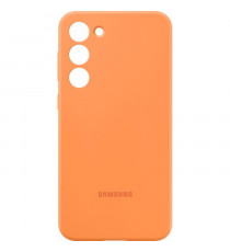 SAMSUNG Coque Silicone Galaxy S23+ Orange