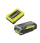 1 batterie lithium+ 36V - 2,0 Ah et 1 chargeur standard 1,7 A RYOBI MAXPOWER