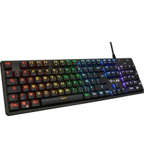 Clavier gaming filaire THE G-LAB Low Profil Switch - Rouge