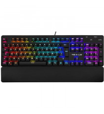 THE G-LAB KEYZ RUBIDIUM CLAVIER MÉCANIQUE RED SWITCH ET RGB COMPLeTEMENT PERSONNALISABLE AVEC REPOSE-POIGNET - AZERTY