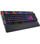THE G-LAB KEYZ RUBIDIUM CLAVIER MÉCANIQUE RED SWITCH ET RGB COMPLeTEMENT PERSONNALISABLE AVEC REPOSE-POIGNET - AZERTY