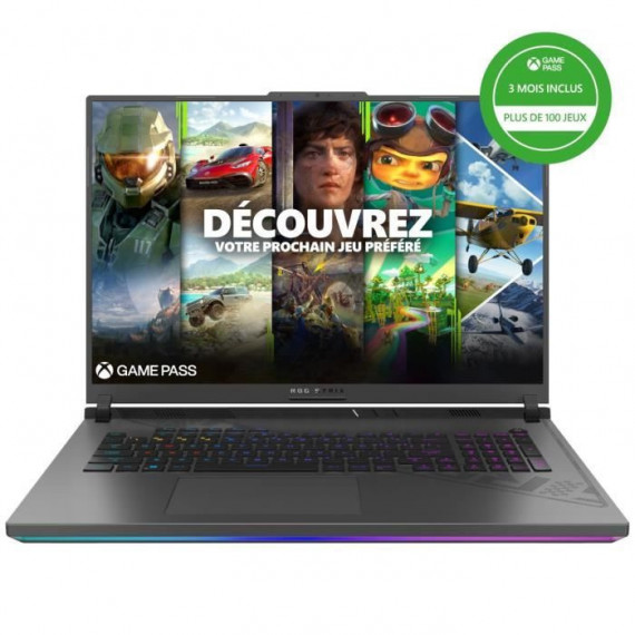 PC Portable Gamer ASUS ROG Strix G18 | 18 WUXGA 165Hz - RTX 4070 8Go - Intel Core i7-13650HX - RAM 32Go - 512Go SSD - Win 11