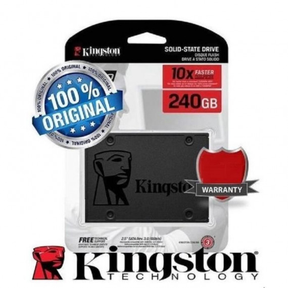 KINGSTON - Disque SSD Interne - A400 - 240Go - 2.5 (SA400S37/240G)