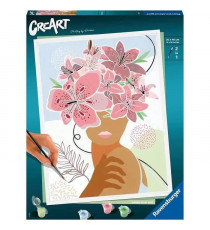 CreArt 30x40 cm - Flowers on my mind - Série B Numéro d'art - 00020275 - Des 12 ans