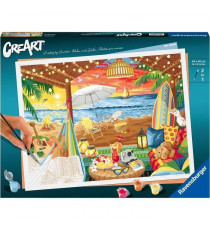 CreArt 30x40 cm - Cozy Cabana - Série B Numéro d'art - 00020276 - Des 12 ans