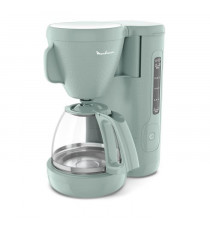 MOULINEX Cafetiere filtre 1.25L, Réservoir frontal, Porte-filtre pivotant, Systeme anti-gouttes, Maintien au chaud, Morning F…