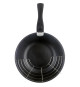 Batterie de cuisine Arthur Martin AM2090 4 pieces - wok 28 cm - aluminium - poignée amovible - tous feux dont induction