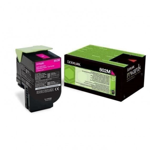 Lexmark Toner 802M - 80C20M0 - Magenta - 1?000 pages