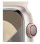 Apple Watch Series 9 GPS - 45mm - Boîtier Starlight Aluminium - Bracelet Starlight Sport Band - M/L