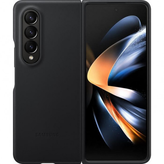 SAMSUNG Coque en cuir Galaxy ZFold4 Noir